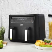 SCHAFER FIT FRY DUAL DİJİTAL AIRFRYER SIY001