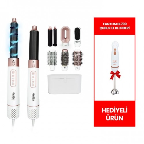 FANTOM HAIR STYLER PLUS SAÇ ŞEKİLLENDİRİCİ SK1700 BEYAZ