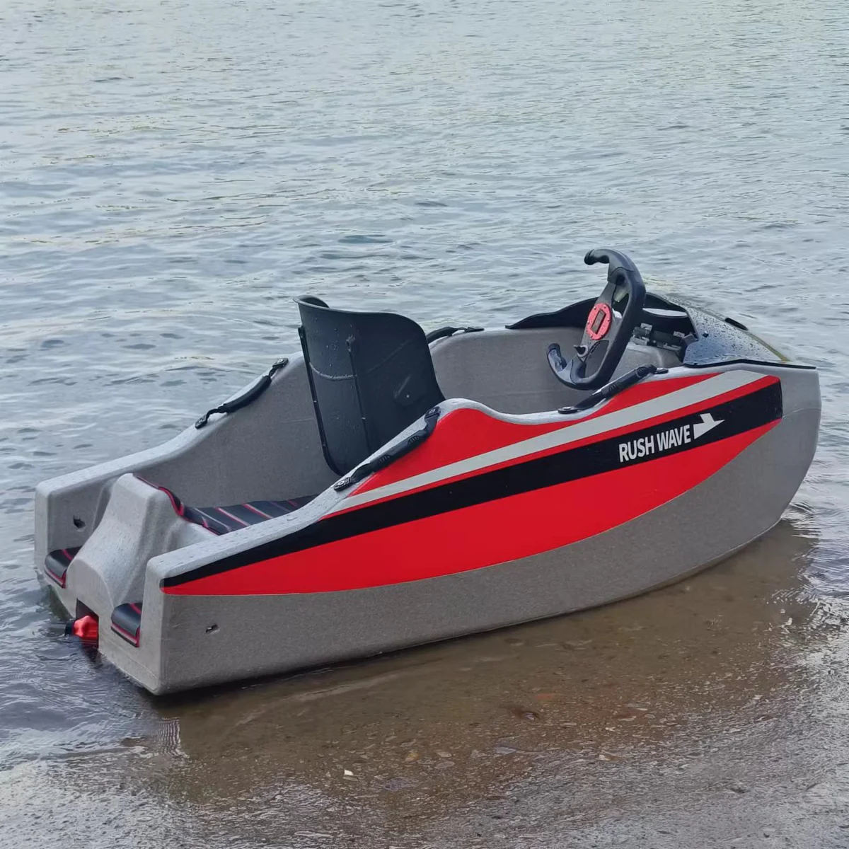 RUSH WAVE | Elektrikli Go Kart Teknesi | 15KW Mini Jet Teknesi | KT-0602
