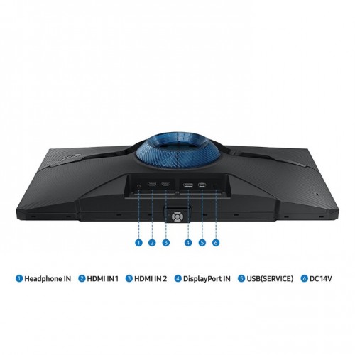 SAMSUNG ODYSSEY 27 INC GAMING MONİTÖR LS27BG400EUXUF