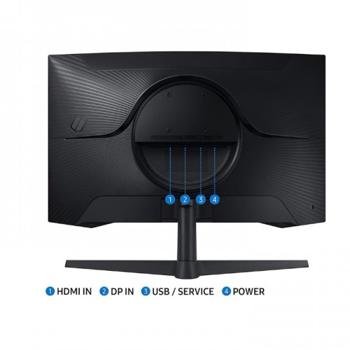 SAMSUNG ODYSSEY 27 INC KAVİSLİ GAMING MONİTÖR LS27CG552EUXUF