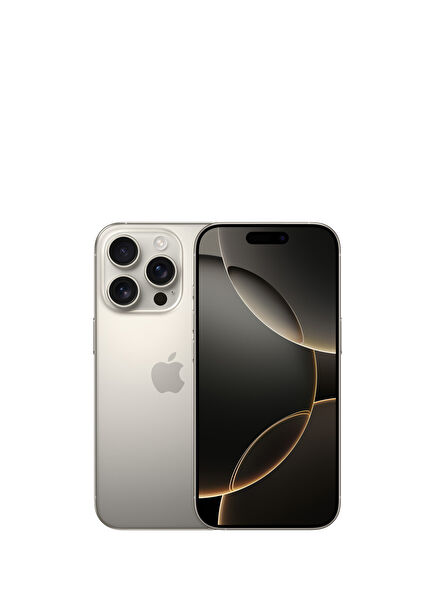 iPhone 16 Pro 512GB Natural Titanyum Akıllı Cep Telefonu MYNQ3TU/A