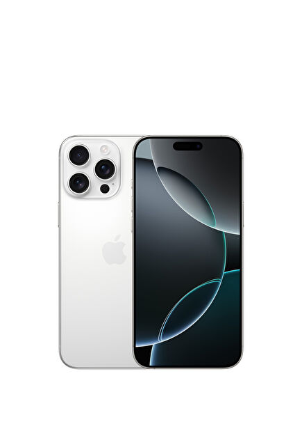 iPhone 16 Pro Max 256GB Beyaz Titanyum Akıllı Cep Telefonu MYWW3TU/A