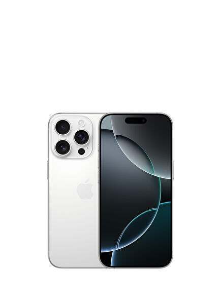 iPhone 16 Pro 256GB Beyaz Titanyum Akıllı Cep Telefonu MYNJ3TU/A