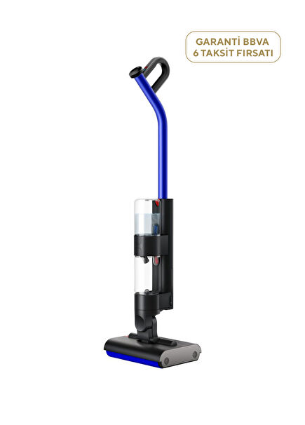 WashG1™ Parlak Mavi/Mat Siyah Islak Zemin Temizleyici Dik Süpürge