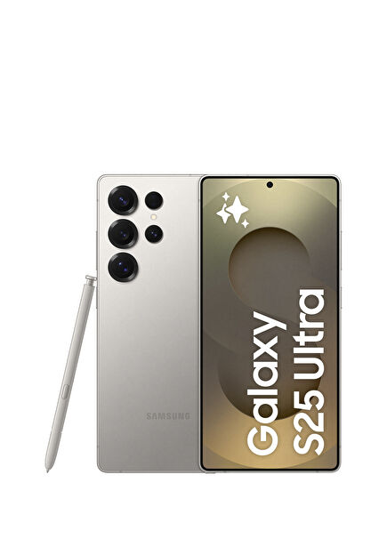 Galaxy S25 Ultra 512 GB 12 GB Ram Titanyum Gri Akıllı Cep Telefonu