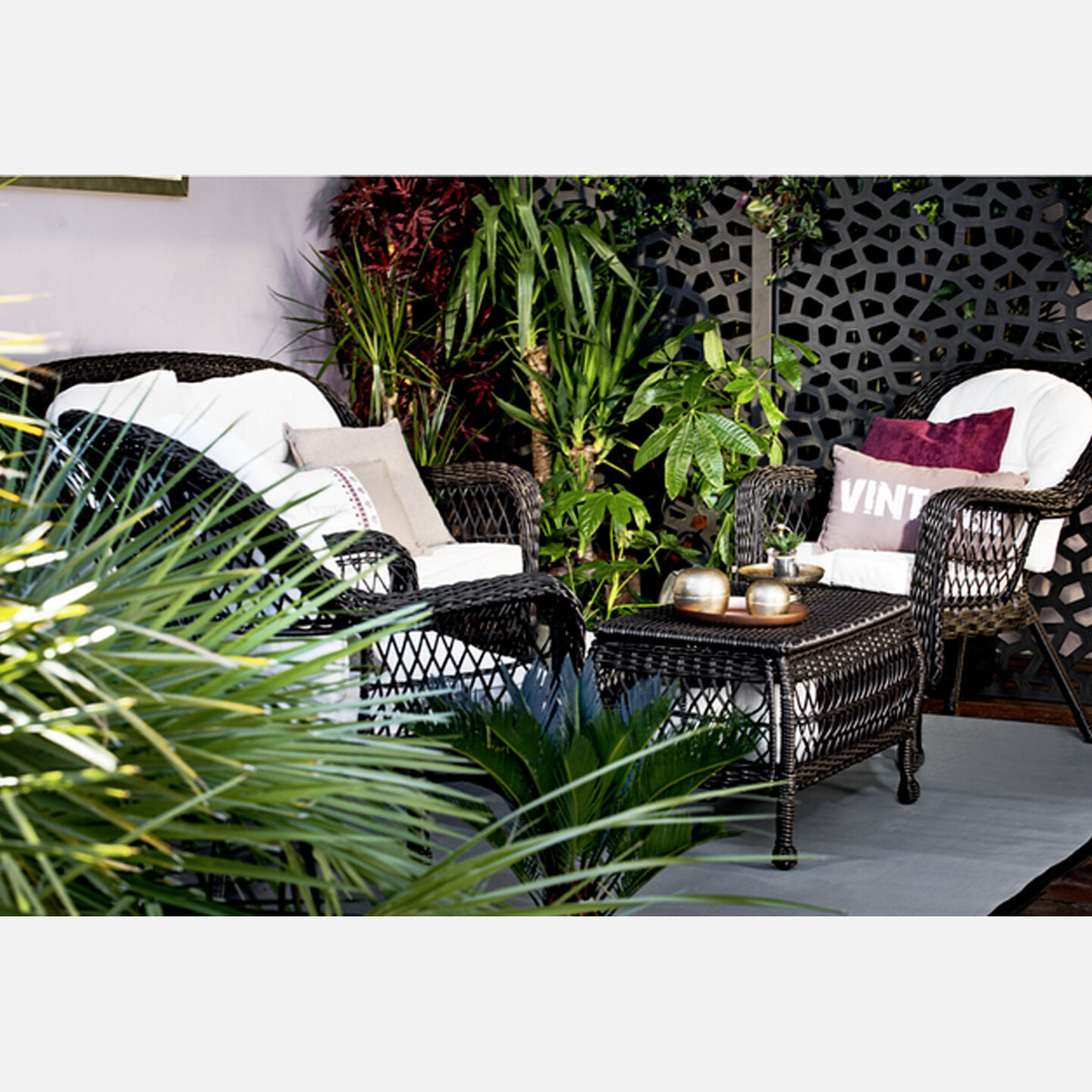Sunfun Savannah Rattan 4 Parça Oturma Grubu