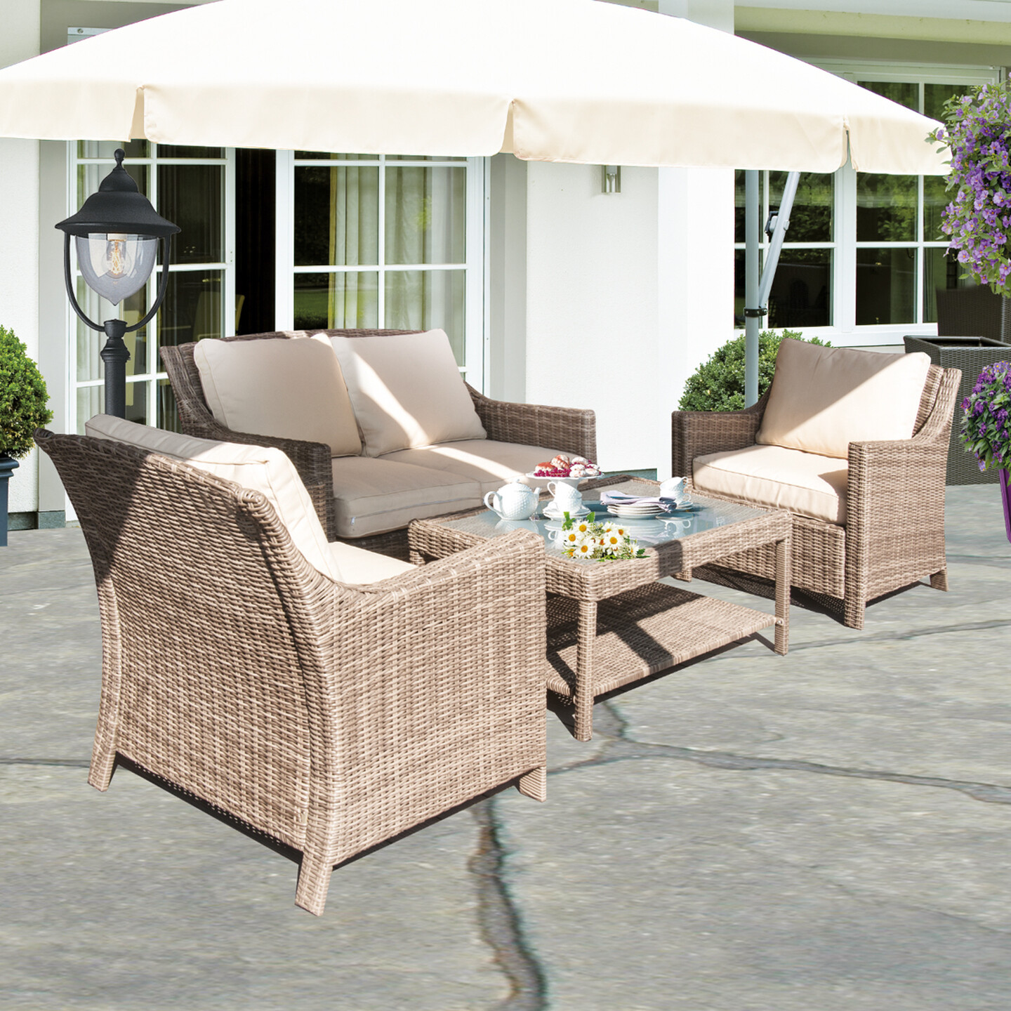 Sunfun Laguna Rattan Oturma Grubu