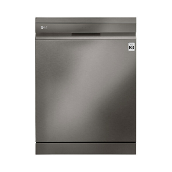 LG DFC325HD 8 Programlı Metalik Siyah Buharlı Bulaşık Makinesi