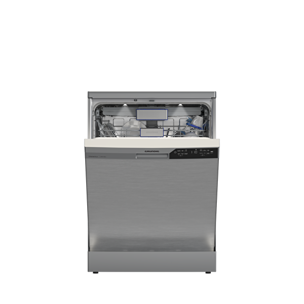 Grundig GPDF 11853 I 11 PRG Door Matic C Enerji 15 Kişilik Beyaz Bulaşık Makinesi