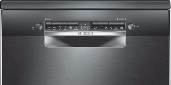 Bosch Sms4ıkc62t Serie 4 Bulaşık Makinesi Black Inox