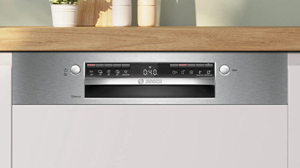 Bosch SMI4IKS50T 5 Programlı Ankastre Bulaşık Makinesi