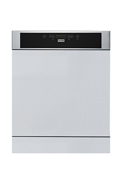Franke FDWS 614 D8P DOS E 8 Programlı Gri Ankastre Bulaşık Makinesi