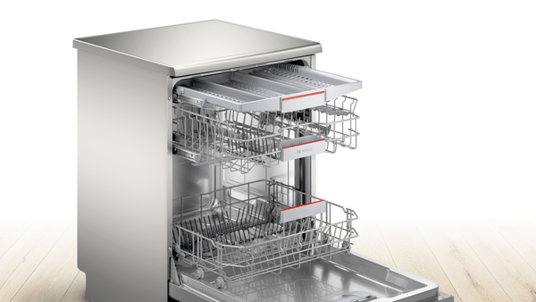 Bosch Seri 4 E Enerji Sınıfı 6 PRG Inox Bulaşık Makinesi