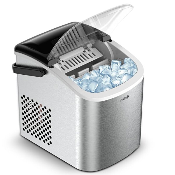 Mioji Mio FR53 Geniş Hazneli 15 Kg Inox Buz Yapma Makinesi