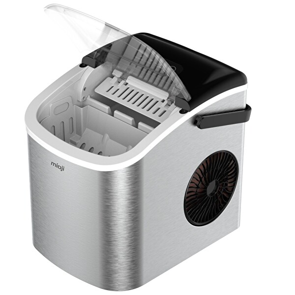 Mioji Mio FR53 Geniş Hazneli 15 Kg Inox Buz Yapma Makinesi