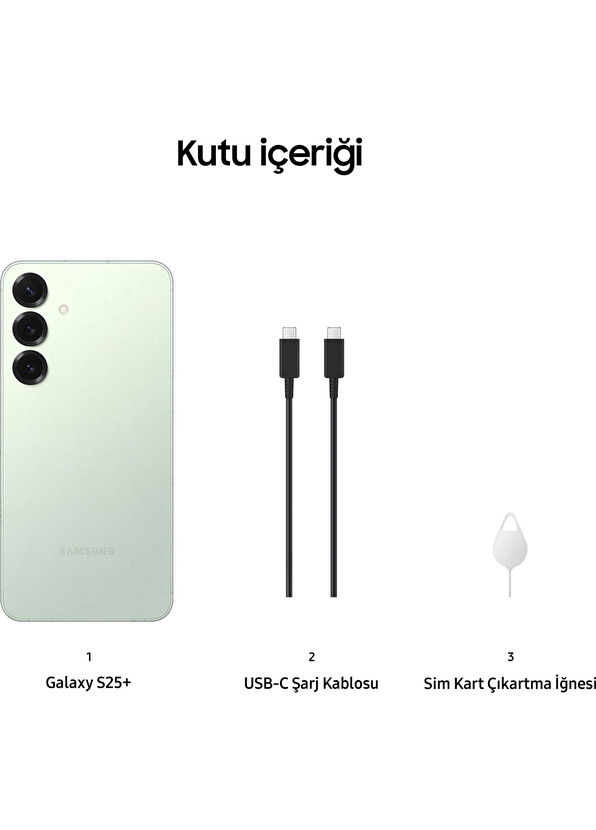 Galaxy S25+ 12 GB RAM 256 GB Akıllı Cep Telefonu