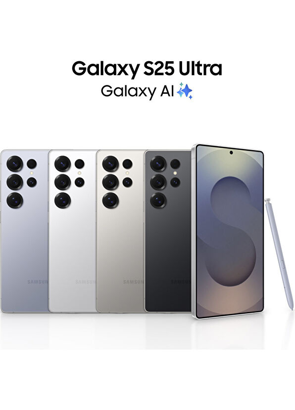 Galaxy S25 Ultra 12 GB Ram 1 TB Siyah Akıllı Cep Telefonu