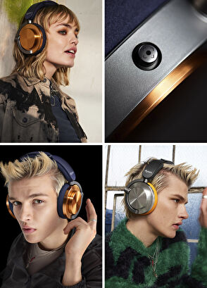 OnTrac™ Metalik Gri Kulak Üstü Bluetooth Kulaklık