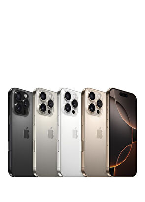 iPhone 16 Pro Max 256GB Naturel Titanyum Akıllı Cep Telefonu