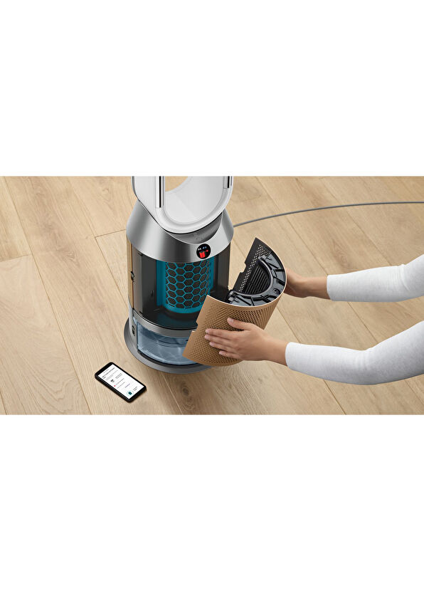 Humidify+Cool™ Ph2 De-Nox Nemlendirme Özellikli Hava Temizleyici (Beyaz/altın)