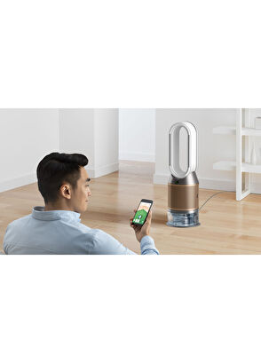 Humidify+Cool™ Ph2 De-Nox Nemlendirme Özellikli Hava Temizleyici (Beyaz/altın)