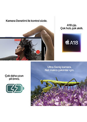 iPhone 16 Plus 128GB Siyah Akıllı Cep Telefonu