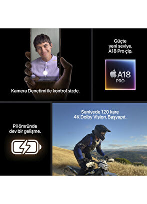 iPhone 16 Pro Max 512GB Çöl Titanyum Akıllı Cep Telefonu