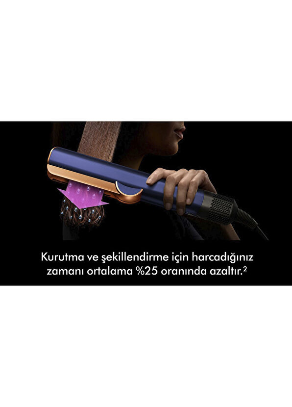 Airstrait Prusya Mavisi Parlak Bakır Saç Düzleştirici