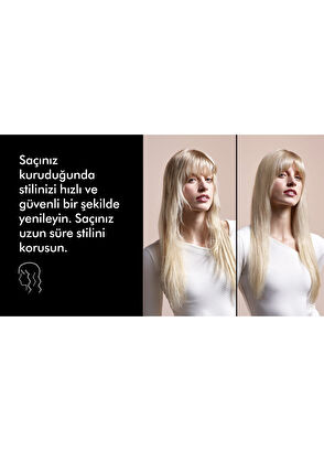 Airstrait Prusya Mavisi Parlak Bakır Saç Düzleştirici