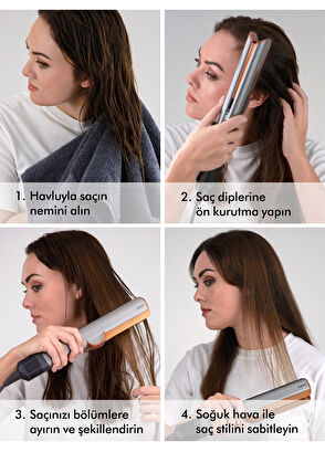 Airstrait™ Ceramic Pink Saç Düzleştirici