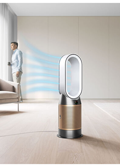 Purifier Hot+Cool HP2 De-NOx Beyaz/Altın Hava Temizleyici