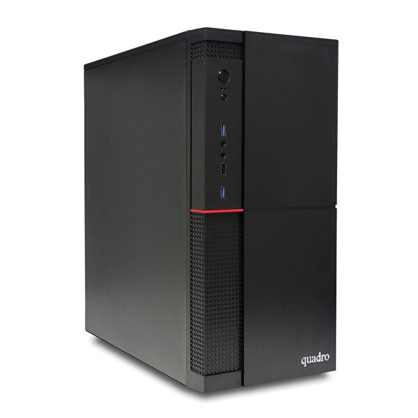 Quadro Solid RHA 15825 Ci5 11400 2.6 GHz 8 GB RAM 256 GB SSD ONB VGA FreeDOS Masaüstü Bilgisayar DVD Yok