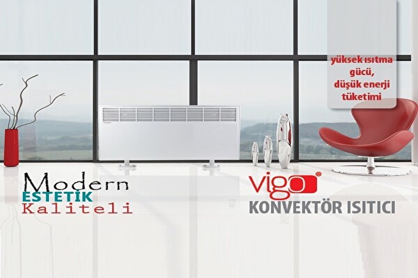 İvigo EPK4590M20B 2000 W Manuel Elektrikli Panel Konvektör Isıtıcı