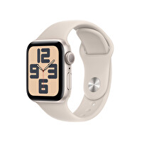 Apple Watch Se Gps 40mm M/L Yıldız Işığı Alüminyum Kasa ve Yıldız Işığı Sport Band