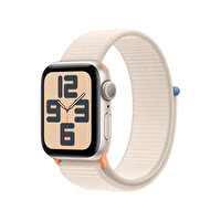 Apple Watch Se Gps 40mm Yıldız Işığı Alüminyum Kasa Ve Yıldız Işığı Sport Loop