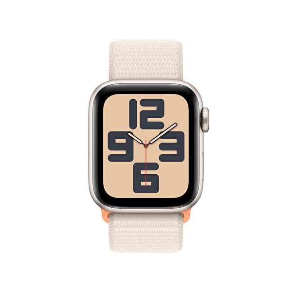 Apple Watch Se Gps 40mm Yıldız Işığı Alüminyum Kasa Ve Yıldız Işığı Sport Loop