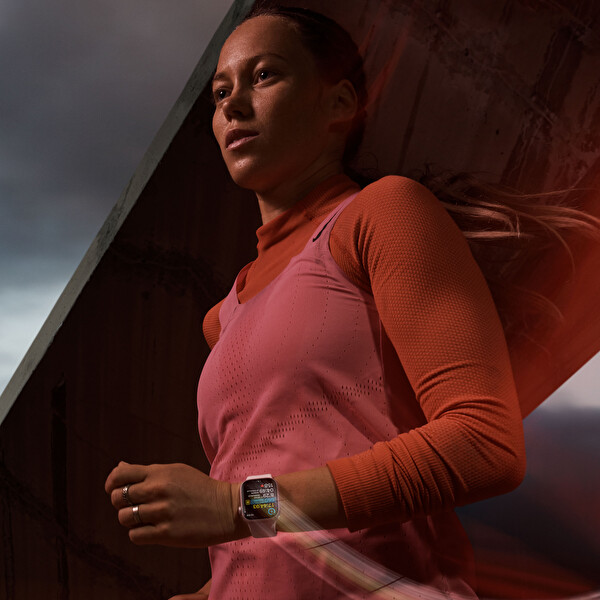 Apple Watch Series 9 Gps 45mm Pembe Alüminyum Kasa ve Light Pembe Sport Loop