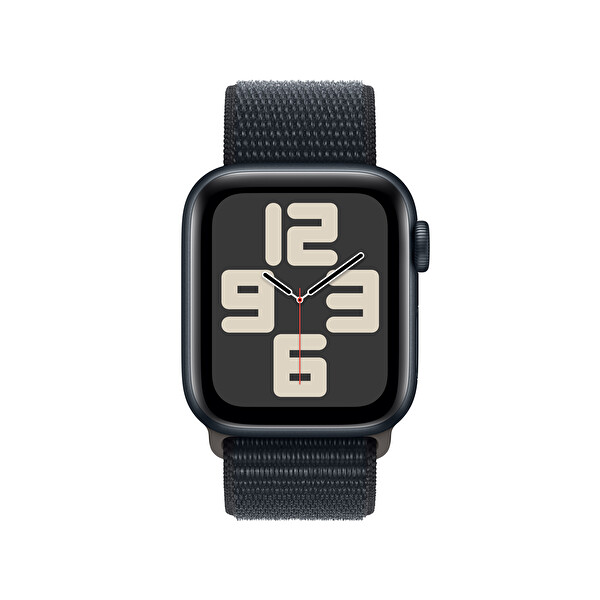Apple Watch Se Gps 40mm Gece Yarısı Alüminyum Kasa ve Gece Yarısı Sport Loop