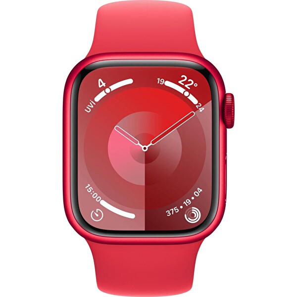 Apple Watch S9 41MM Red AL Red Sport Band M/L GPS MRXH3TU/A