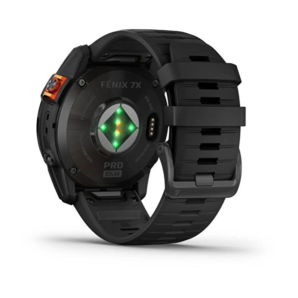 Garmin Fenix 7X Pro Solar Slate Gri Siyah Akıllı Saat