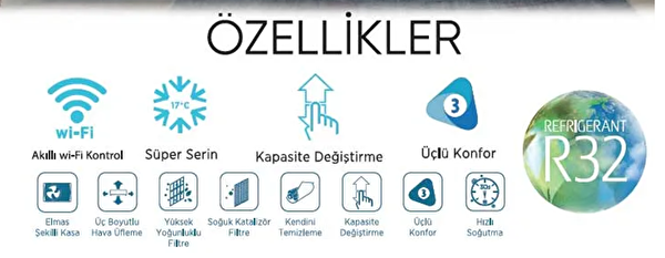 Midea Xtreme Eco AG2ECO-12NXD0 12000 BTU Duvar Tipi Klima