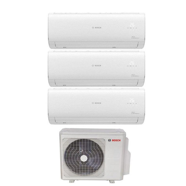 Bosch Multi Split 28000 Btu 1 Dış + 3 İç Ünite 9000 + 12000 + 12000 Btu Inverter Klima