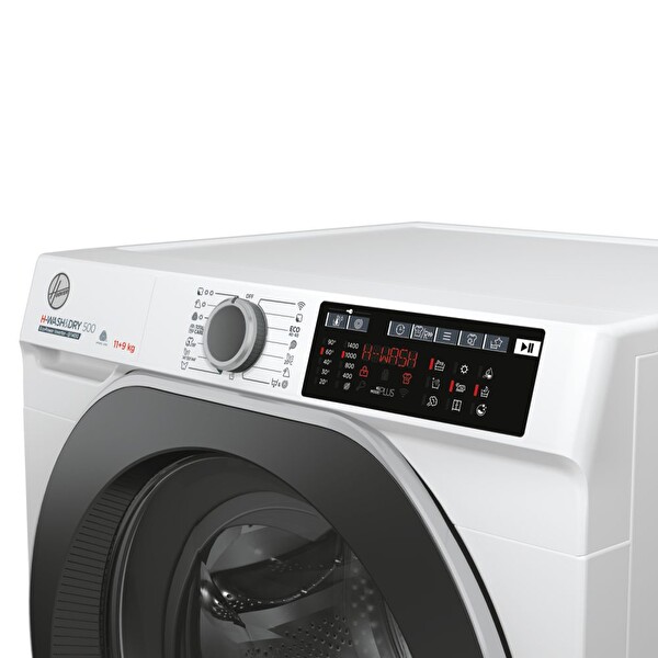 Hoover HDQ 4119AMBS/1-S A-F Sınıfı 11Kg Yıkama 9 Kg Kurutma 1400 Devir Çamaşır Makinesi