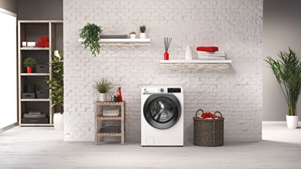 Hoover HDQ 4119AMBS/1-S A-F Sınıfı 11Kg Yıkama 9 Kg Kurutma 1400 Devir Çamaşır Makinesi