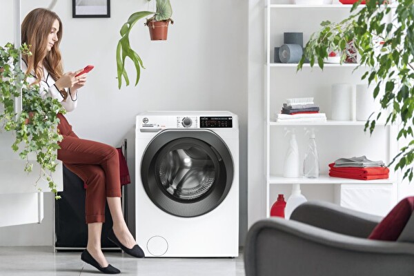 Hoover HDQ 4119AMBS/1-S A-F Sınıfı 11Kg Yıkama 9 Kg Kurutma 1400 Devir Çamaşır Makinesi