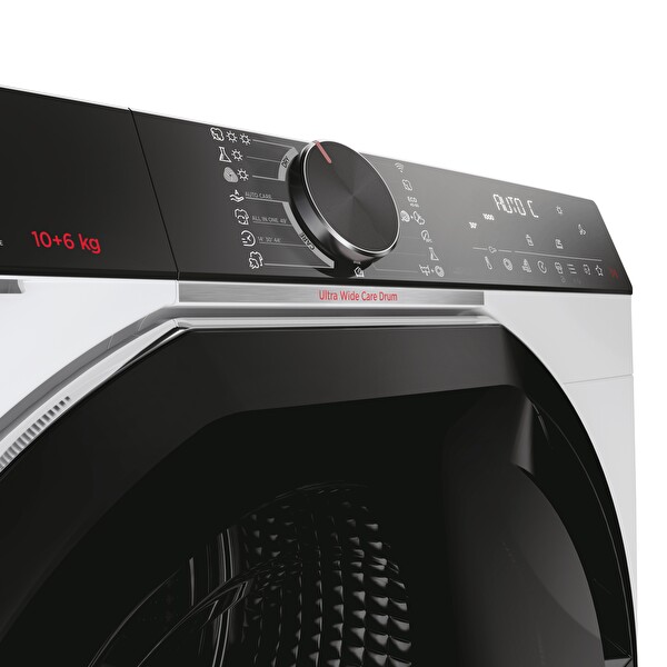Hoover H7D 6106MBC-S 10 KG Yıkama 6 KG Kurutma Wi-Fi Bluetooth Bağlantılı Kurutmalı Çamaşır Makinesi