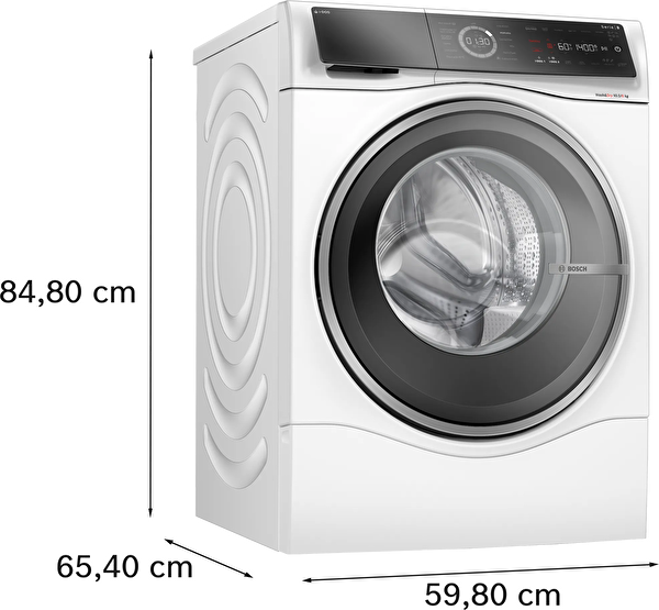 Bosch WNC254A0TR 10.5 KG 1400 Devir 6 KG Kurutmalı Çamaşır Makinesi