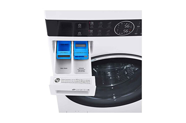 LG W4W8BVKKWHM.ABWPLTK 12 KG Yıkama 10 KG Kurutma Makinesi