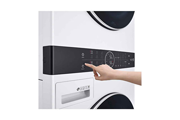 LG W4W8BVKKWHM.ABWPLTK 12 KG Yıkama 10 KG Kurutma Makinesi